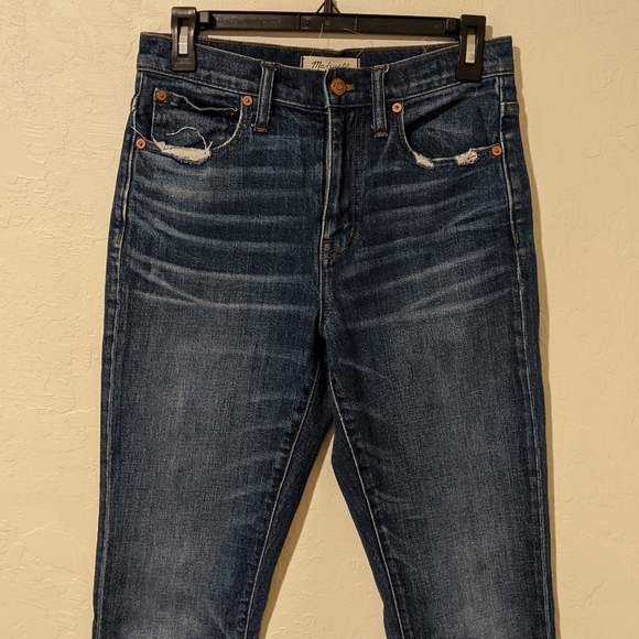 Madewell High Rise Slim Boyjean - Picture 3 of 13